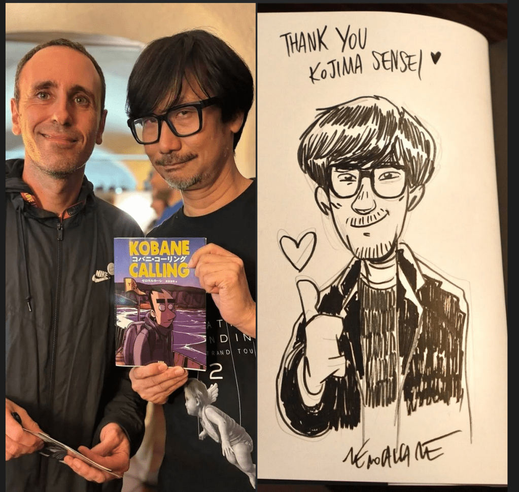 ZeroCalcare inguaia Kojima (involontariamente): il caso di Lucca 2025