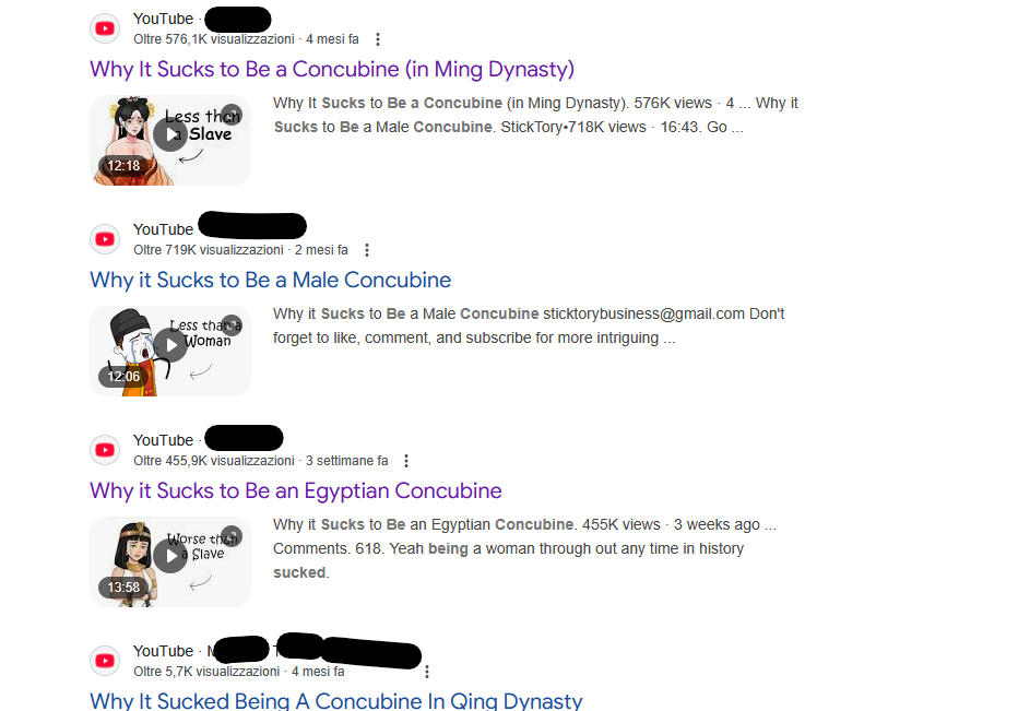 L'assurda piaga delle "pagine di divulgazione" sulle vite atroci delle persone nel passato