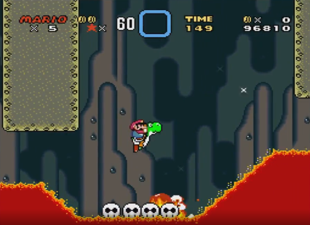 Scena da Super Mario World