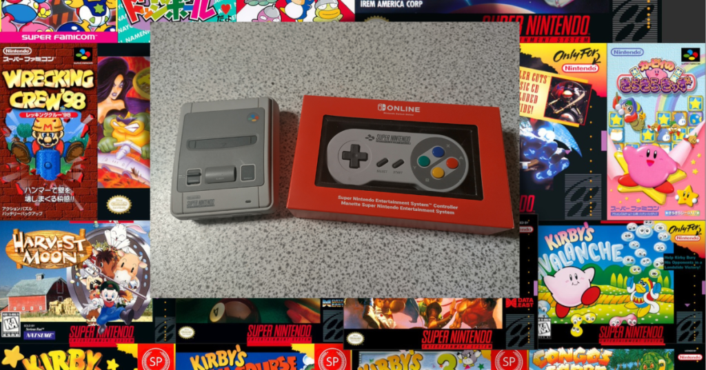 SNES Mini e Controller NSO SNES