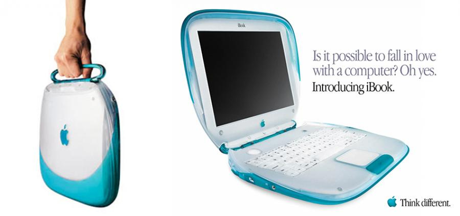 Arriva l'iBook, il primo "portatile per i giovani"