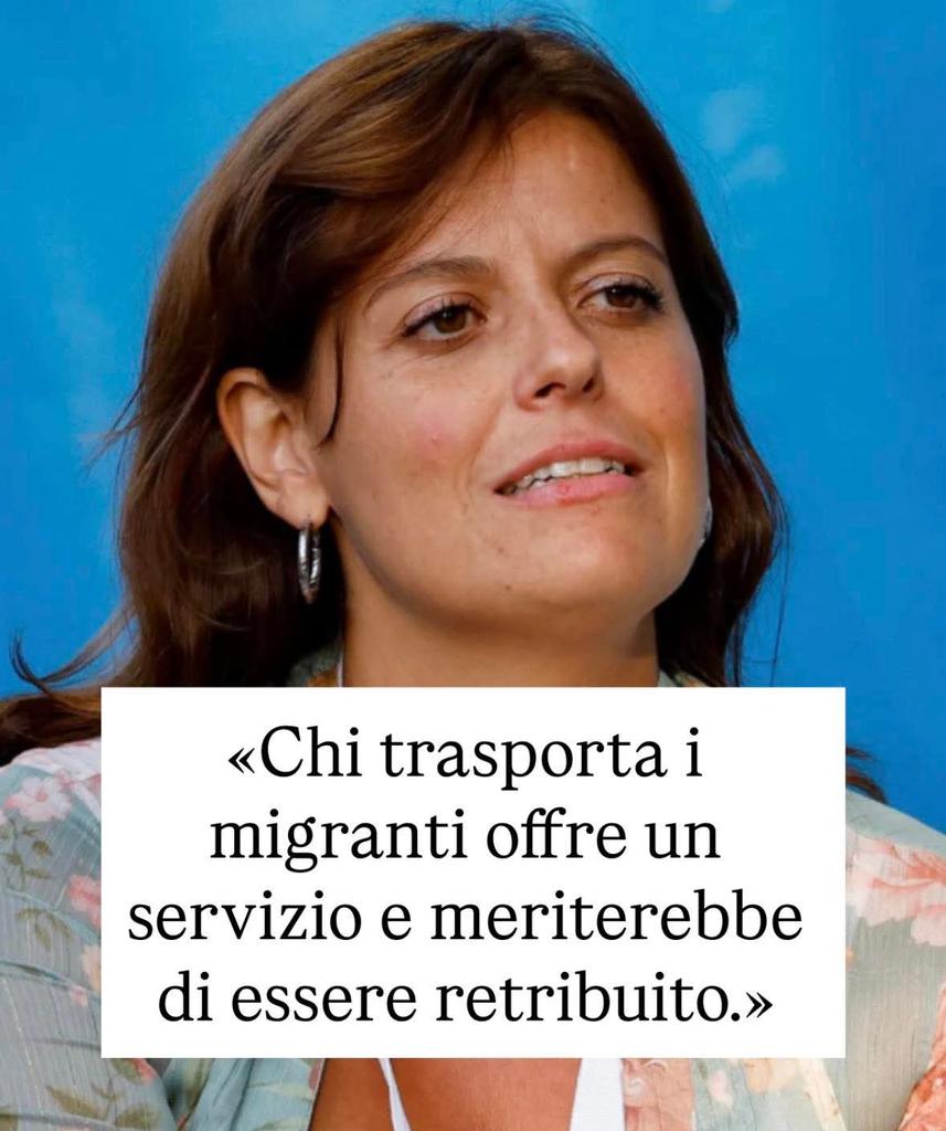 Il virgolettato inventato di Ilaria Salis che vuole retribuire chi trasporta migranti
