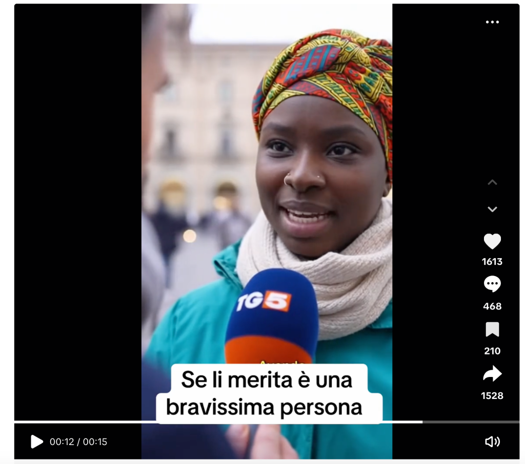 Questo video degli immigrati che vengono in Italia per l'Assegno Unico è creato con AI