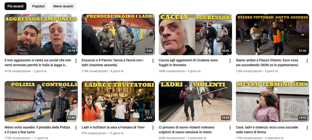 Ultimi video del Ruzzi