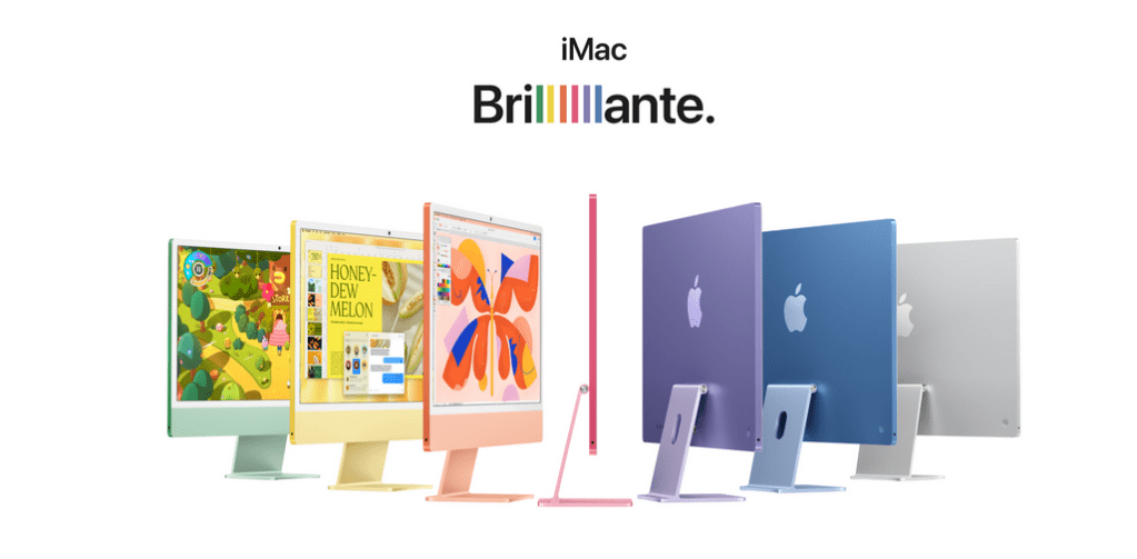 L'attuale iMac, fonte Apple