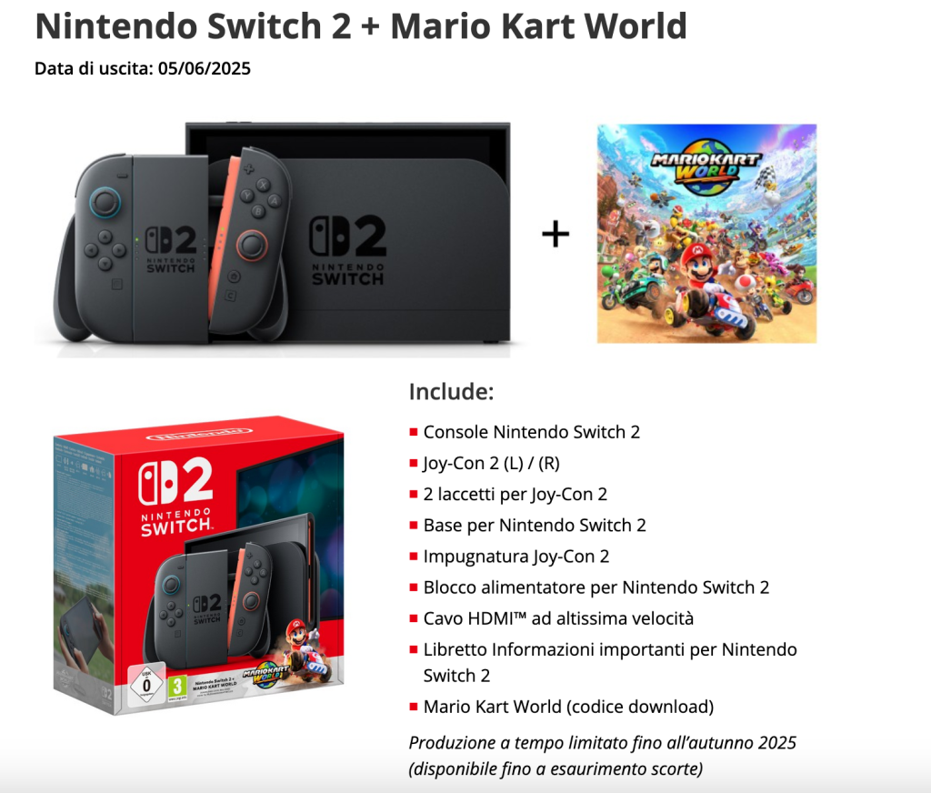 Pitch Nintendo con annotazione