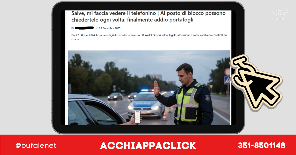 bufala sindaco di lonigo