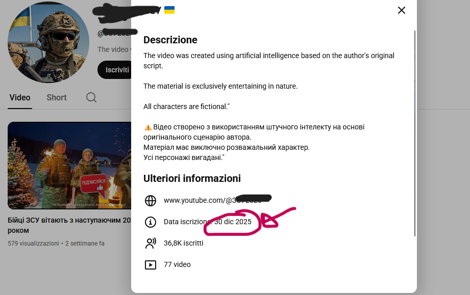 La "sezione trasparenza"