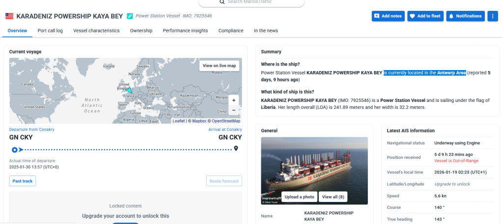 Dove si trova la Kaya Bey