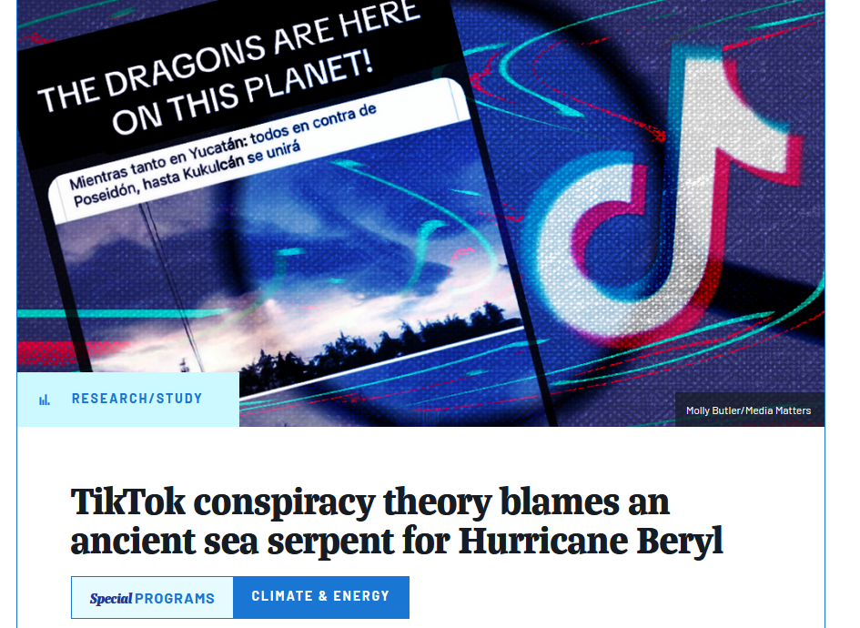 Prime apparizioni del Leviatano, fonte Mediamatters