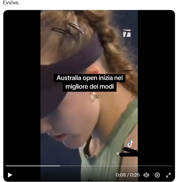 No, nessuno ha interrotto gli Open con un fragoroso rutto