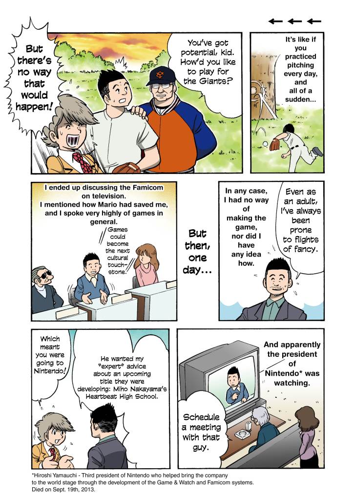 Storia romanzata di Shigesato Itoi, fonte https://news.denfaminicogamer.jp/english/180109