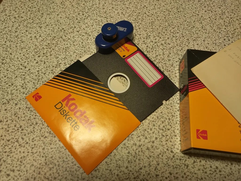 Disco Kodak con taglierina