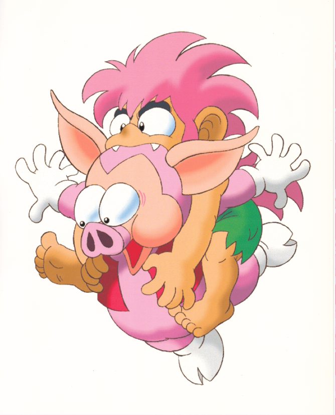 Illustrazione del nostro eroe intento alla lotta, fonte LRG