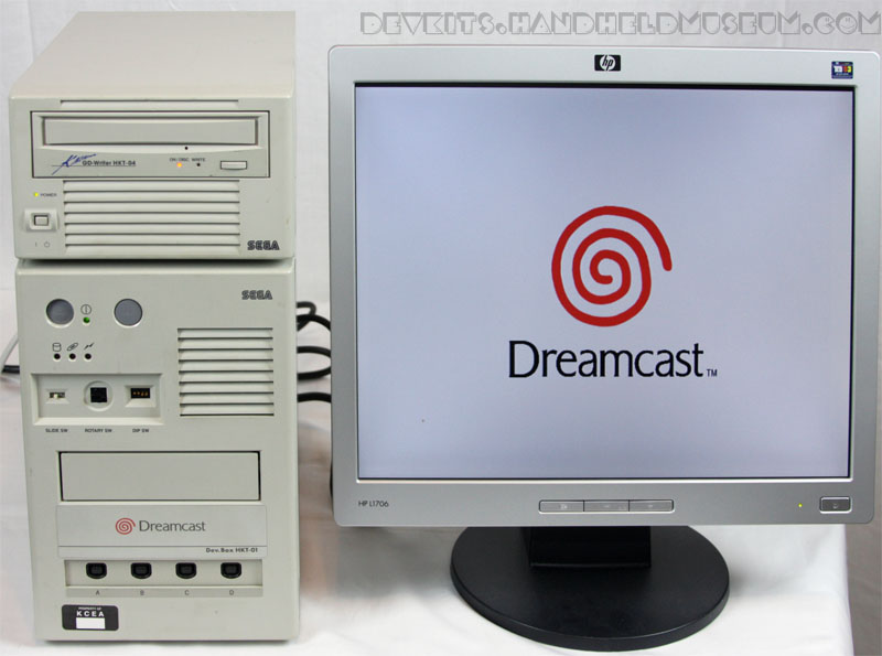 Foto di Katana, kit di sviluppo e nome interno del Dreamcast, fonte Devkits (link cliccabile)
