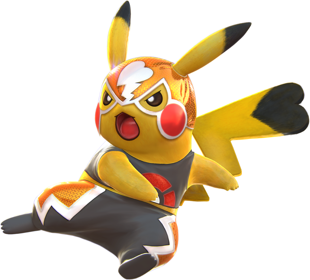 Cosplay Pikachu, variante Pokken