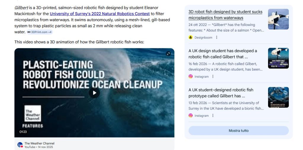 Articoli su Gillbert