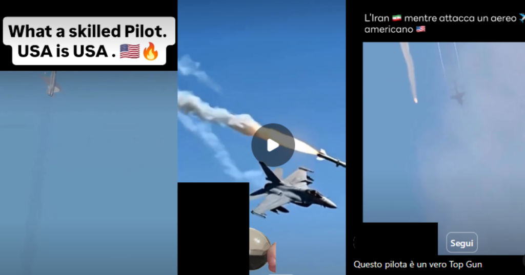 Il filone dei video di aeroplani americani creati con la CG